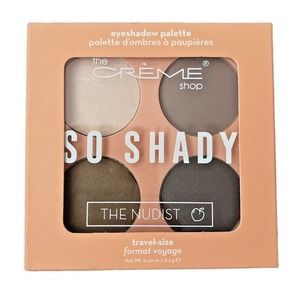 The Crème Shop -"So Shady" Eyeshadow Palette (The Nudist)